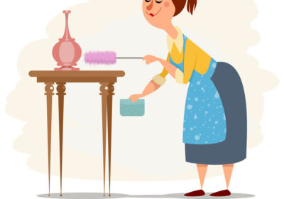 house-maid-working-vector-14765056