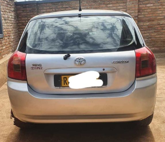 TOYOTA COROLLA HATCHBACK 2003 MANUEL FULL DOCUMENTS FOR SALE AT RWF8,300,000