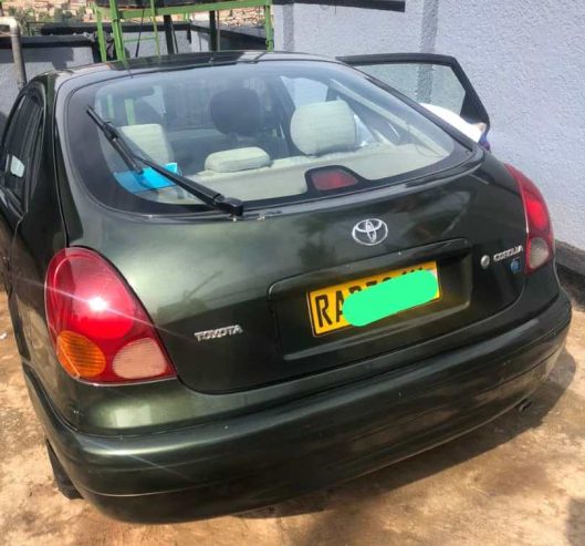 TOYOTA COROLLA MACO 1999 AUTOMATIC ESSENCE FULL DOCUMENTS FOR SALE AT RWF6,000,000