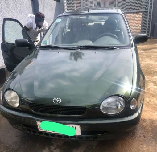 TOYOTA COROLLA MACO 1999 AUTOMATIC ESSENCE FULL DOCUMENTS FOR SALE AT RWF6,000,000